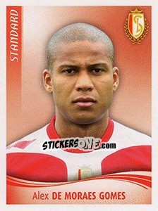 Figurina Alex De Moraes Gomes - Football Belgium 2009-2010 n. 360 - Panini