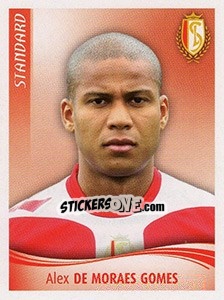 Figurina Alex De Moraes Gomes - Football Belgium 2009-2010 - Panini