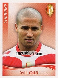Sticker Cédric Collet - Football Belgium 2009-2010 - Panini