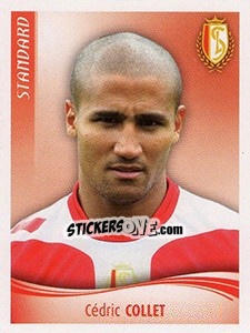 Sticker Cédric Collet - Football Belgium 2009-2010 n. 362 - Panini
