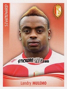 Sticker Landry Mulemo - Football Belgium 2009-2010 - Panini