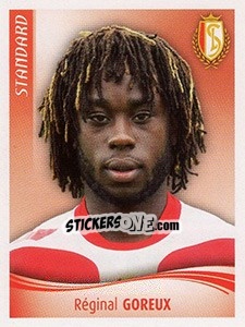 Cromo Réginal Goreux - Football Belgium 2009-2010 n. 365 - Panini