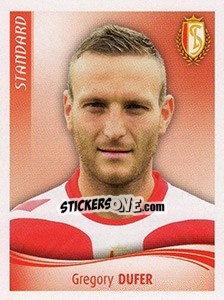 Sticker Gregory Dufer - Football Belgium 2009-2010 - Panini