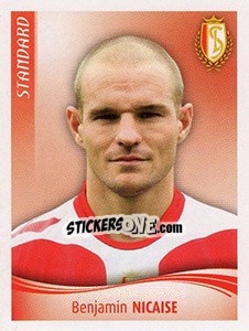 Sticker Benjamin Nicaise - Football Belgium 2009-2010 n. 370 - Panini