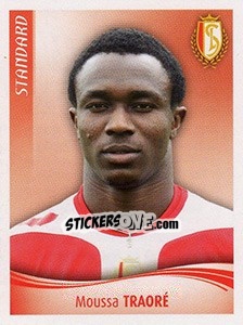 Sticker Moussa Traoré - Football Belgium 2009-2010 n. 372 - Panini