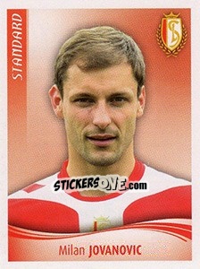 Sticker Milan Jovanovic - Football Belgium 2009-2010 n. 373 - Panini