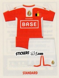 Figurina Uniform In - Football Belgium 2009-2010 - Panini