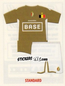 Sticker Uniform Out - Football Belgium 2009-2010 n. 377 - Panini