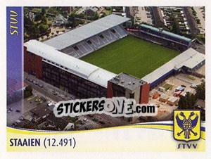 Sticker Staaien (Stade) - Football Belgium 2009-2010 n. 381 - Panini