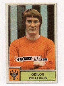 Figurina Odilon Polleunis (Vedettes du Club) - Football Belgium 2009-2010 n. 382 - Panini