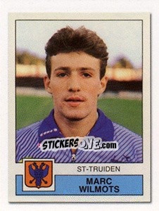 Sticker Marc Wilmots (Vedettes du Club) - Football Belgium 2009-2010 n. 383 - Panini