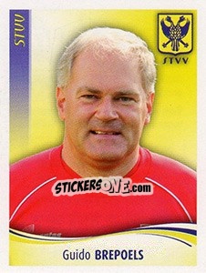 Cromo Guido Brepoels - Football Belgium 2009-2010 - Panini