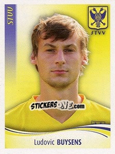 Sticker Ludovic Buysens - Football Belgium 2009-2010 n. 386 - Panini