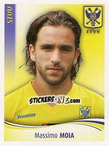 Sticker Massimo Moia - Football Belgium 2009-2010 n. 387 - Panini