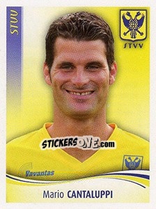 Sticker Mario Cantaluppi - Football Belgium 2009-2010 n. 388 - Panini