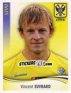 Sticker Vincent Euvrard - Football Belgium 2009-2010 n. 389 - Panini