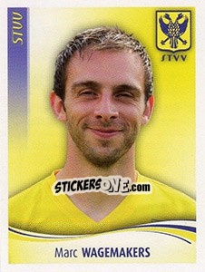 Sticker Marc Wagemakers - Football Belgium 2009-2010 n. 390 - Panini