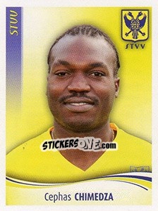 Cromo Cephas Chimedza - Football Belgium 2009-2010 - Panini