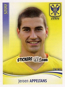 Sticker Jeroen Appeltans - Football Belgium 2009-2010 - Panini