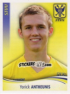 Sticker Yorick Antheunis - Football Belgium 2009-2010 - Panini