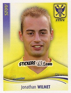 Sticker Jonathan Wilmet - Football Belgium 2009-2010 - Panini