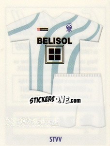 Sticker Uniform Out - Football Belgium 2009-2010 - Panini