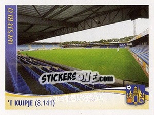 Sticker T Kuipje (Stade) - Football Belgium 2009-2010 - Panini
