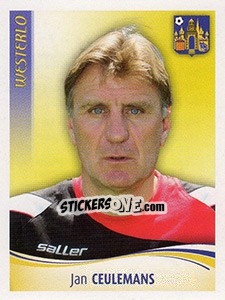 Sticker Jan Ceulemans - Football Belgium 2009-2010 n. 413 - Panini