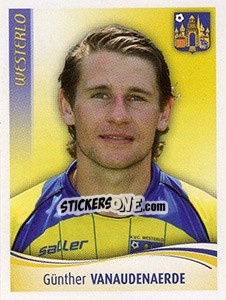 Sticker Günther Vanaudenaerde - Football Belgium 2009-2010 n. 415 - Panini
