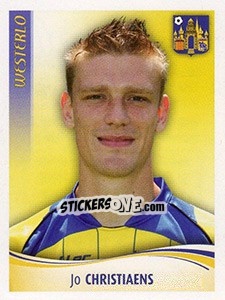 Sticker Jo Christiaens - Football Belgium 2009-2010 n. 417 - Panini