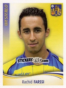 Cromo Rachid Farssi - Football Belgium 2009-2010 - Panini