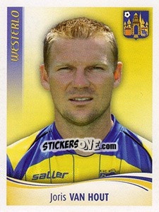 Sticker Joris Van Hout - Football Belgium 2009-2010 n. 421 - Panini