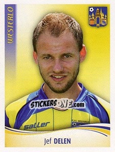 Sticker Jef Delen - Football Belgium 2009-2010 - Panini