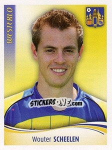 Sticker Wouter Scheelen - Football Belgium 2009-2010 n. 423 - Panini