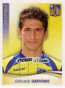 Sticker Aleksandr Iakovenko - Football Belgium 2009-2010 n. 429 - Panini