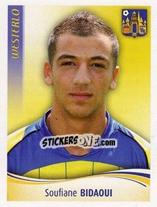 Sticker Soufiane Bidaoui - Football Belgium 2009-2010 n. 432 - Panini