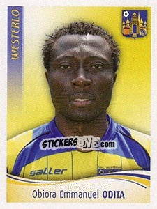 Sticker Obiora Emmanuel Odita - Football Belgium 2009-2010 n. 433 - Panini