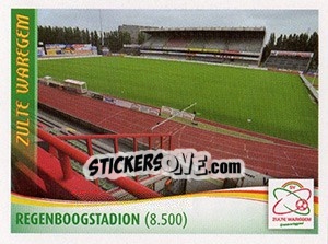 Cromo Regenboogstadion (Stade) - Football Belgium 2009-2010 - Panini