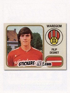 Sticker Filip Desmet (Vedettes du Club) - Football Belgium 2009-2010 n. 441 - Panini
