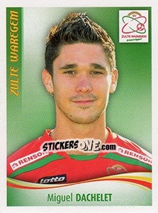 Sticker Miguel Dachelet - Football Belgium 2009-2010 - Panini