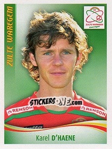 Cromo Karel D'Haene - Football Belgium 2009-2010 n. 447 - Panini