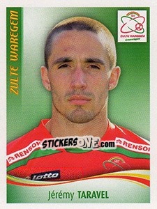 Sticker Jérémy Taravel - Football Belgium 2009-2010 - Panini