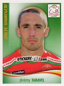 Sticker Jérémy Taravel - Football Belgium 2009-2010 n. 450 - Panini