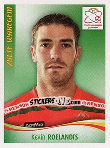 Sticker Kevin Roelandts - Football Belgium 2009-2010 n. 456 - Panini