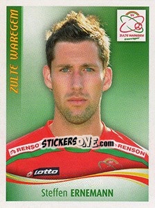 Sticker Steffen Ernemann - Football Belgium 2009-2010 n. 457 - Panini