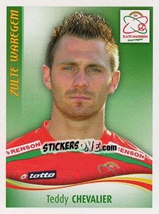 Sticker Teddy Chevalier - Football Belgium 2009-2010 - Panini