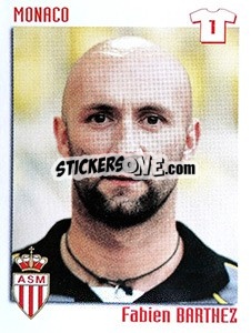 Sticker Fabien Barthez - FOOT 1998-1999 - Panini