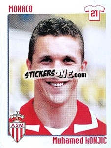 Sticker Muhamed Konjic - FOOT 1998-1999 - Panini