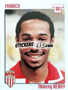 Sticker Thierry Henry - FOOT 1998-1999 n. 206 - Panini