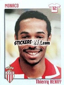 Figurina Thierry Henry - FOOT 1998-1999 - Panini